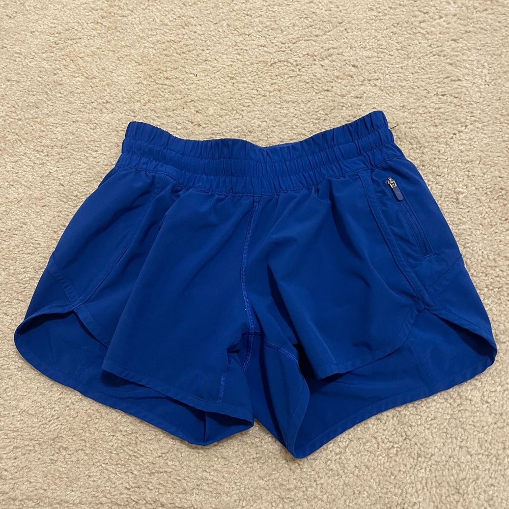 Blue Lululemon Shorts Size 6